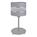 Lampe de table HELEN 1xE27/15W/230V gris/argent
