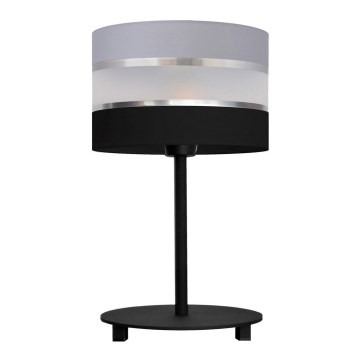 Lampe de table HELEN 1xE27/15W/230V noir/gris/argent