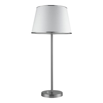 Lampe de table IBIS 1xE14/40W/230V blanc/chrome mat