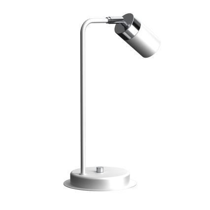 Lampe de table JOKER 1xGU10/25W/230V blanc/chrome brillant