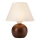 Lampe de table JUTA 1xE27/60W/230V - certifié FSC