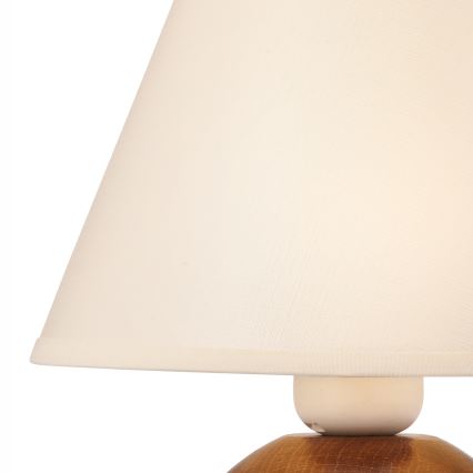 Lampe de table JUTA 1xE27/60W/230V hêtre - certifié FSC