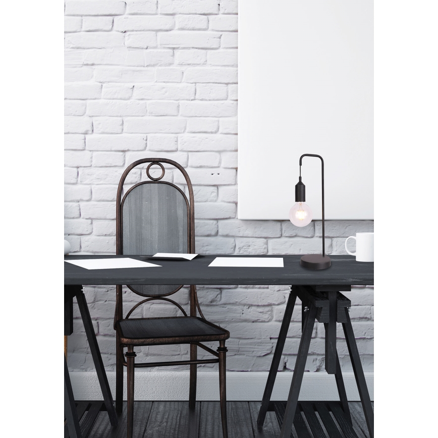 Lampe de table LAREN 1xE27/40W/230V noir