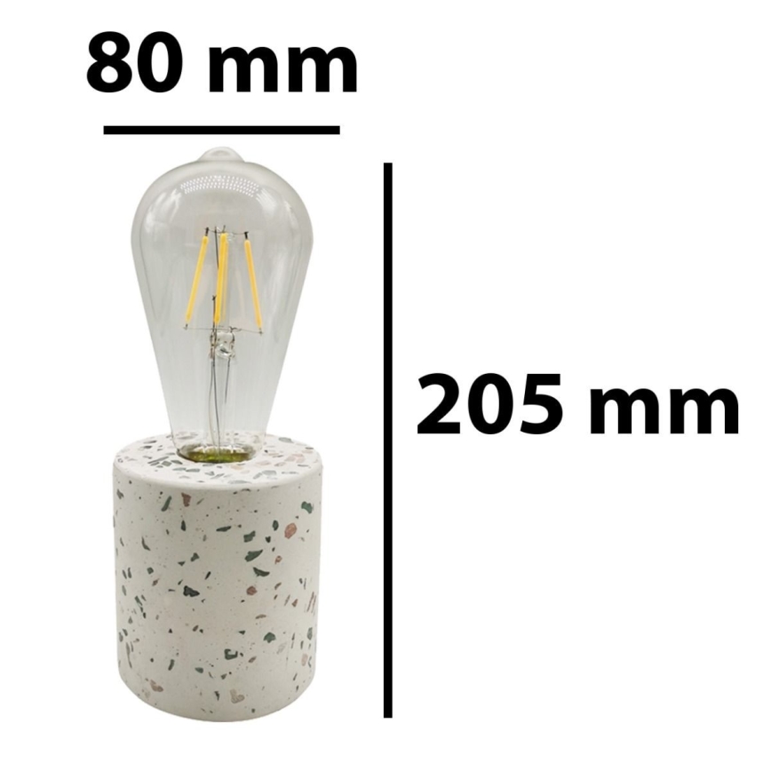 Lampe de table LASTRYKO LED/4W/5V 2xAA