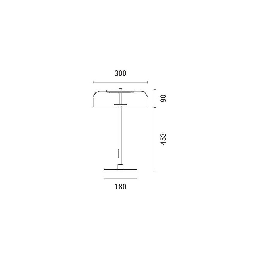 Lampe de table LED/8W/230V 3000K