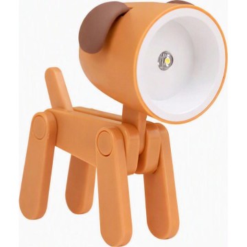 Lampe de table LED LED/0,06W/3xLR41 chien orange
