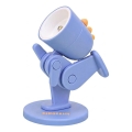 Lampe de table LED LED/0,06W/3xLR41 dinosaure bleue