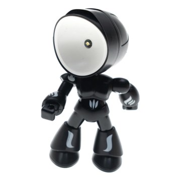 Lampe de table LED LED/0,06W/3xLR41 robot noire