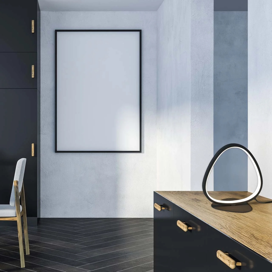 Lampe de table LED PETRA LED/12W/230V 4000K noire