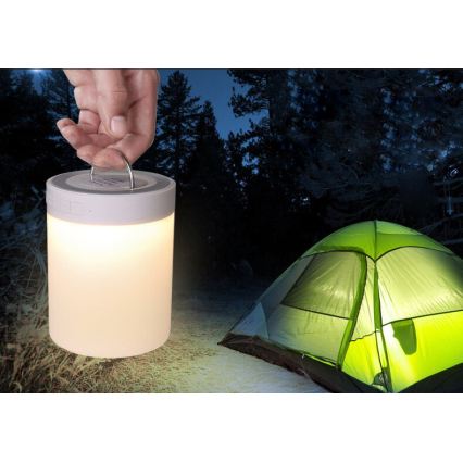 Lampe de table LED RGB avec haut-parleur LED/5V
