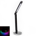 Lampe de table LED RGB rechargeable avec fonction batterie portative LED/12W/5V 2800-6000K noir