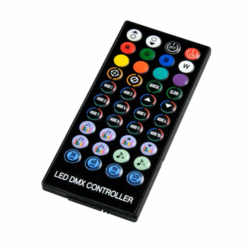 Lampe de table LED RGBW à intensité variable NUTKA LED/15W/5V noir + télécommande