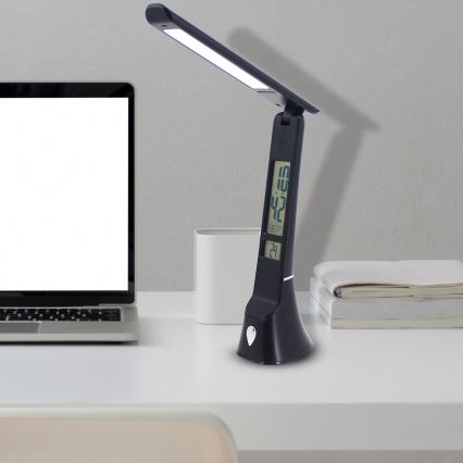 Lampe de table LED TORI LED/5W/5V noir