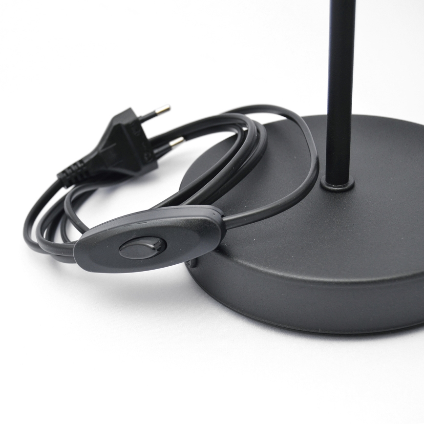 Lampe de table LILI 1xE27/15W/230V noir/gris