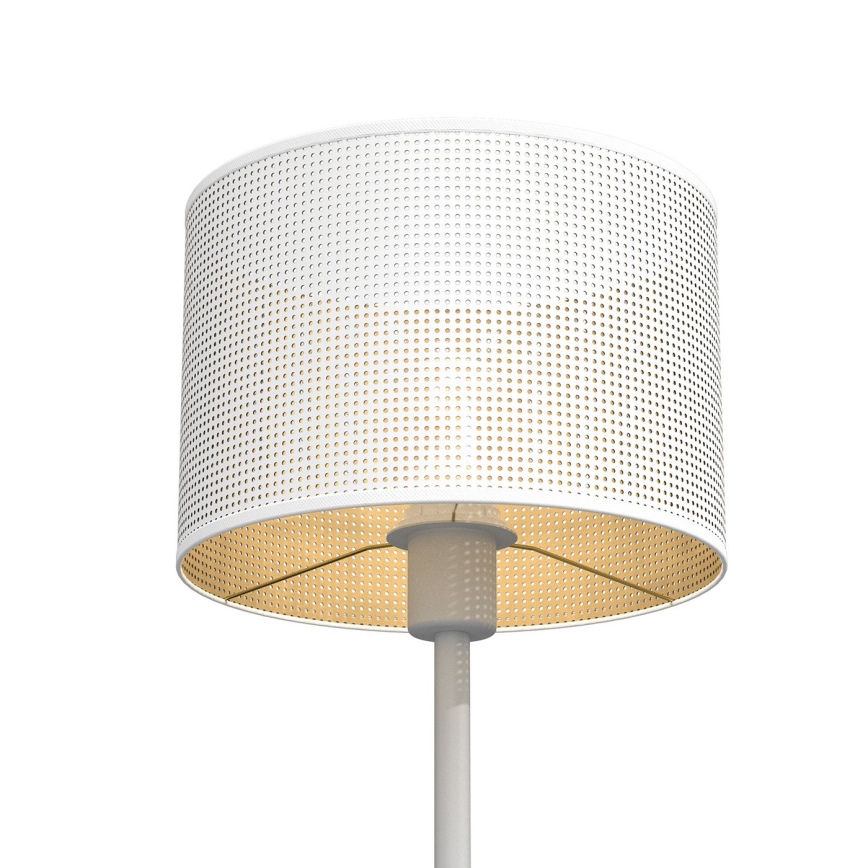 Lampe de table LOFT SHADE 1xE27/60W/230V d. 25 cm blanc/doré