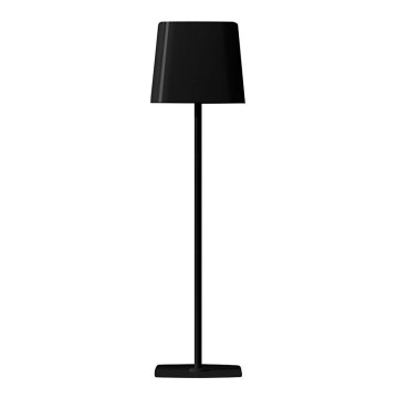 Lampe de table magnétique solaire à intensité variable rechargeable LED/5W/5V 3000-6000K 3600 mAh IP65 noir