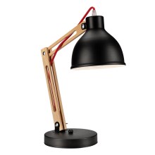 Lampe de table MARCELLO 1xE27/60W/230V hêtre - certifié FSC
