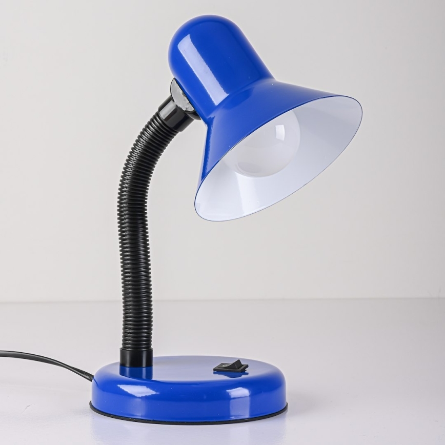 Lampe de table MENTOR 1xE27/15W/230V bleue