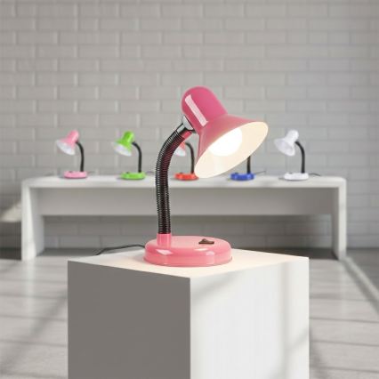 Lampe de table MENTOR 1xE27/15W/230V rose