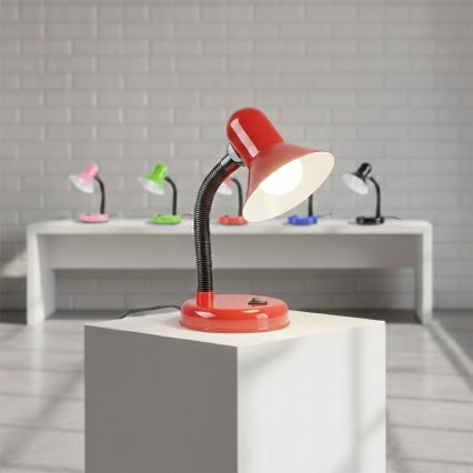 Lampe de table MENTOR 1xE27/15W/230V rouge