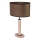 Lampe de table MERCEDES 1xE27/40W/230V 60 cm marron/chêne