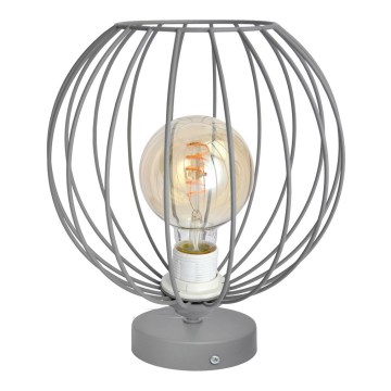 Lampe de table MERCURE 1xE27/15W/230V grise