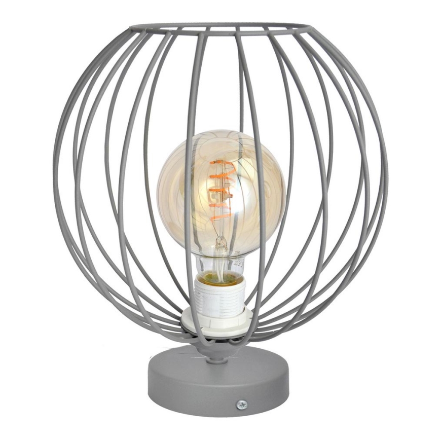 Lampe de table MERCURE 1xE27/15W/230V grise