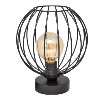 Lampe de table MERCURE 1xE27/15W/230V noire