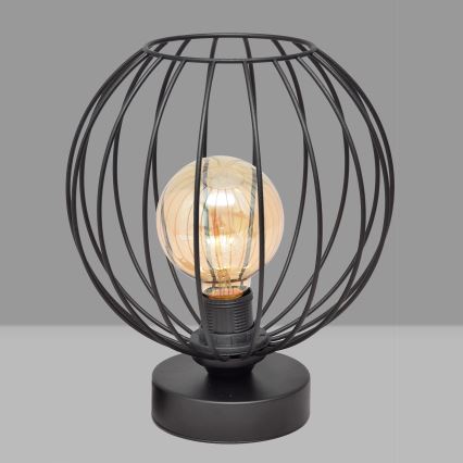 Lampe de table MERCURE 1xE27/15W/230V noire