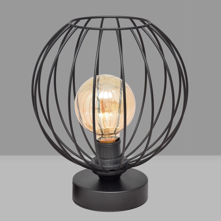 Lampe de table MERCURE 1xE27/15W/230V noire