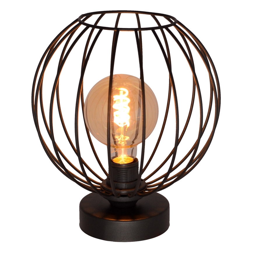 Lampe de table MERCURE 1xE27/15W/230V noire