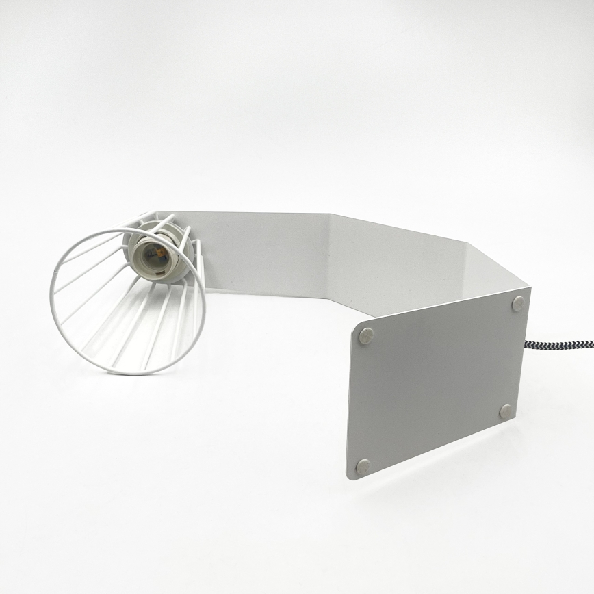 Lampe de table NANDO 1xE27/15W/230V blanche