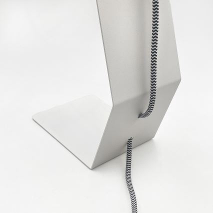 Lampe de table NANDO 1xE27/15W/230V blanche