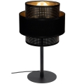 Lampe de table NESS 1xE27/60W/230V noir