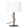 Lampe de table PINUS 1xE27/40W/230V blanc/bois
