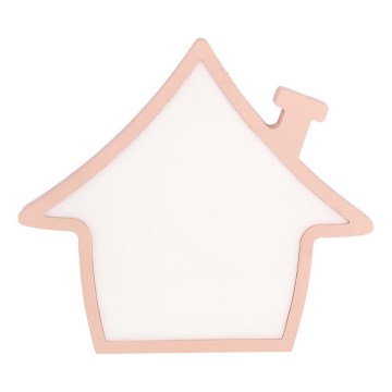 Lampe de table pour enfant LED HOUSE LED/10W/230V rose