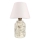 Lampe de table RAMZES 1xE27/40W/230V blanche/beige