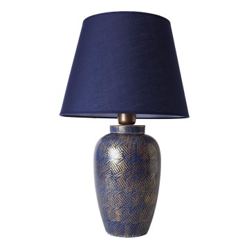 Lampe de table RAMZES 1xE27/40W/230V bleue