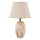 LAMPE DE TABLE RAMZES 1xE27/40W/230V crème/or en