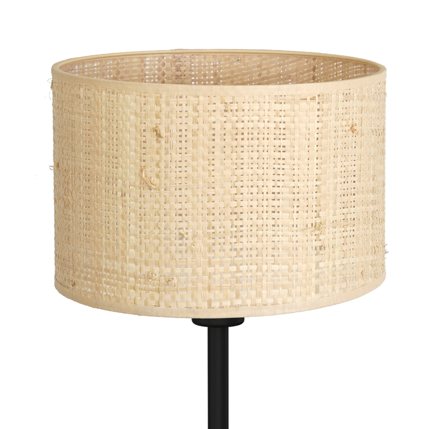 Lampe de table RATTAN 1xE27/60W/230V d. 25 cm rotin