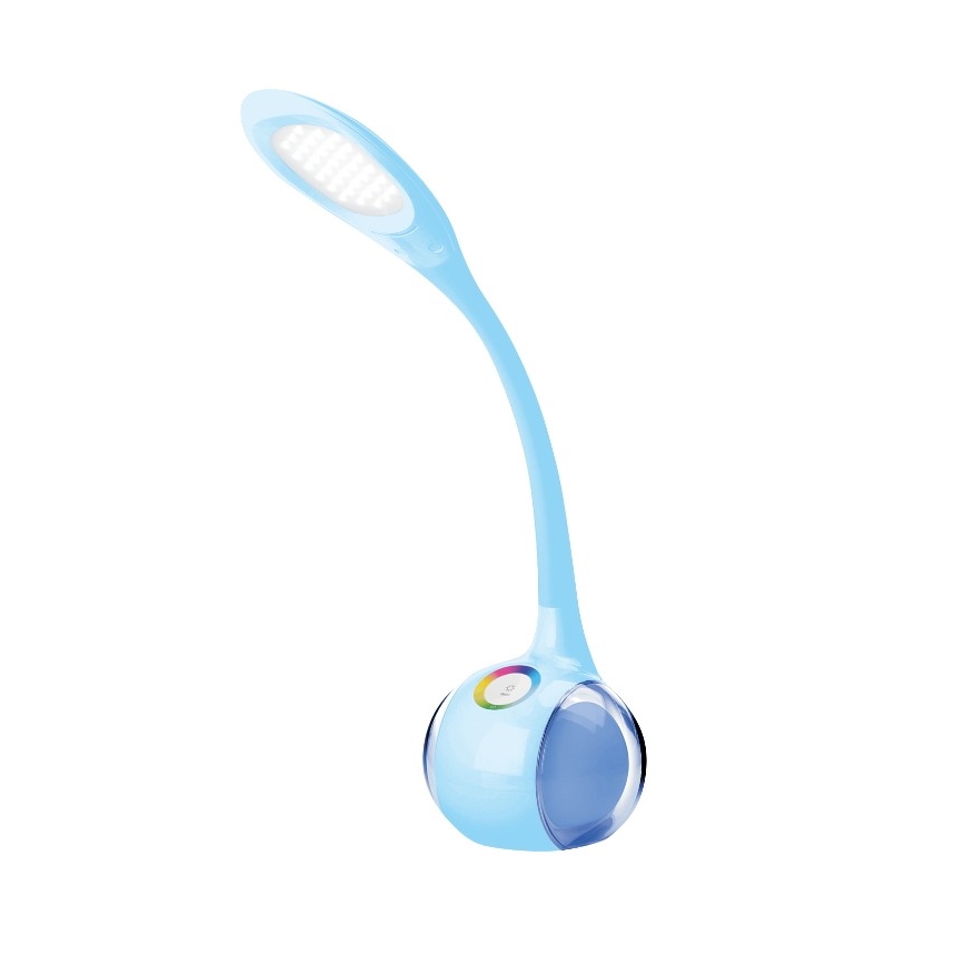 Lampe de table RGB à intensité variable LED/7W/230V bleue