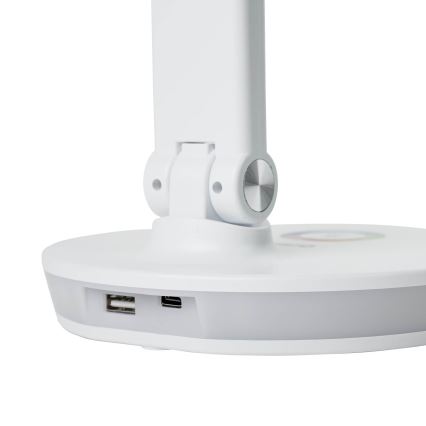 Lampe de table RGBW à intensité variable avec fonction batterie portative LED/12W/5V 2800-6000K blanc