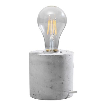 Lampe de table SALGADO 1xE27/15W/230V béton