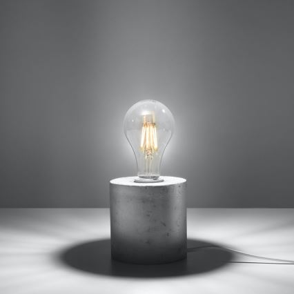 Lampe de table SALGADO 1xE27/60W/230V béton