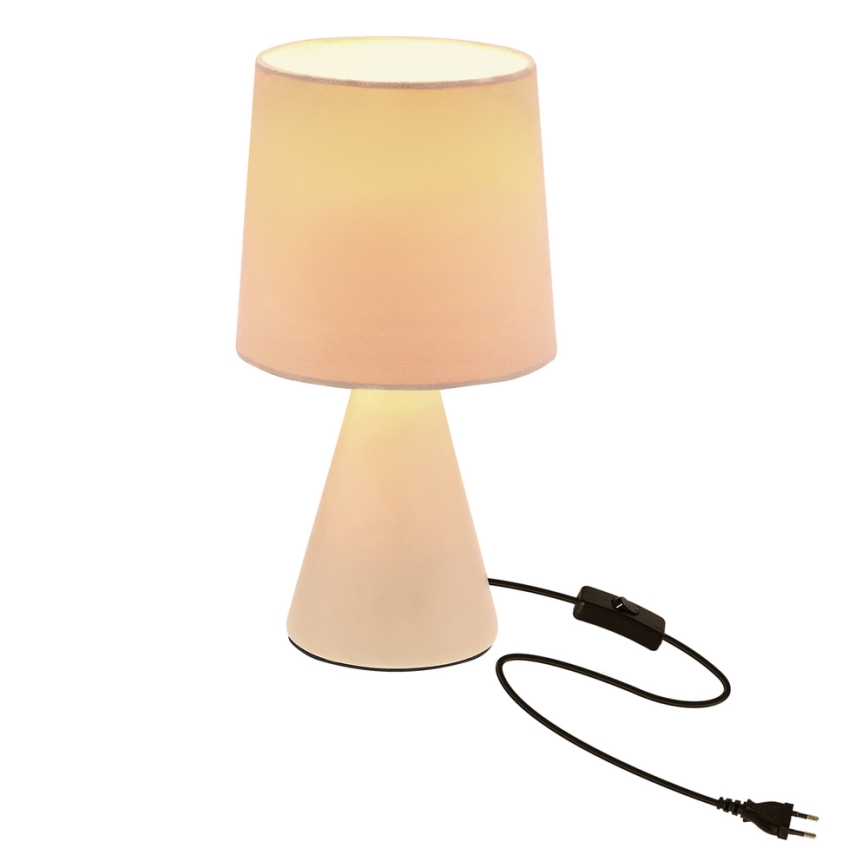Lampe de table SATTI 1xE14/40W/230V crème