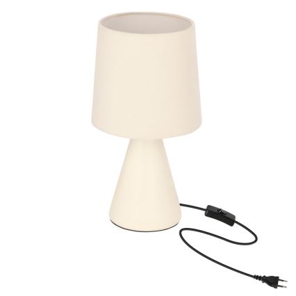 Lampe de table SATTI 1xE14/40W/230V crème