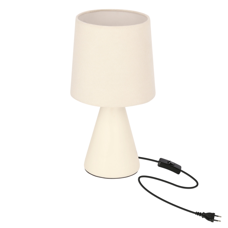 Lampe de table SATTI 1xE14/40W/230V crème