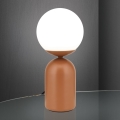 Lampe de table STANLEY 1xE14/25W/230V céramique/marron