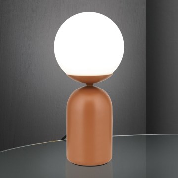Lampe de table STANLEY 1xE14/25W/230V céramique/marron