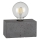 Lampe de table STRONG DOUBLE 1xE27/25W/230V béton